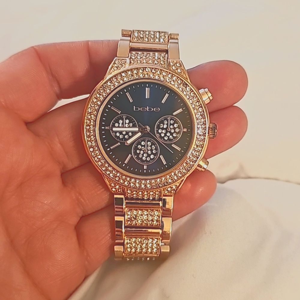 Bebe Rose Gold Watch